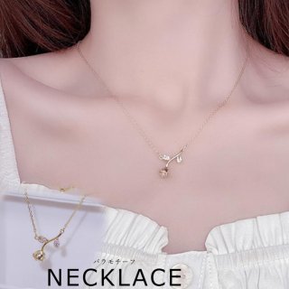 ネックレス バラモチーフ アクセサリー【ゆうパケット可】
