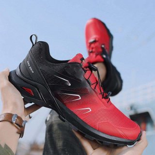 トレッキングシューズ メンズ スニーカー 登山靴 シューズ ランニング 迷彩柄 ハイキングシューズ ウォーキング アウトドア 衝撃吸収 耐磨耗 滑り止め